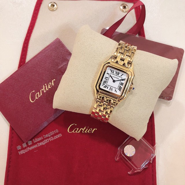 卡地亞專櫃爆款手錶 Cartier經典款獵豹系列女表 Cartier瑞士朗達石英女裝腕表  gjs2296